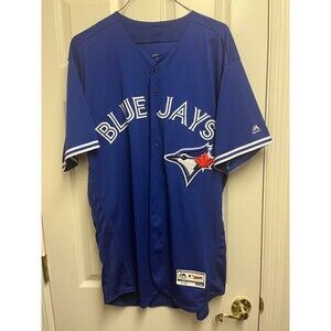 NWOT #14 Kamin Toronto Blue Jays Magestic On Field Flex Base Home Jersey Size 48